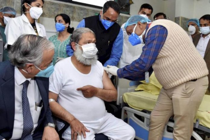 AnilVij_HaryanaHealthMin_Covaxin_051220_1200x800_PTI