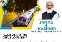 world’s highest railway bridge, Chenab Bridge will connect #Kashmir with train by December 2022